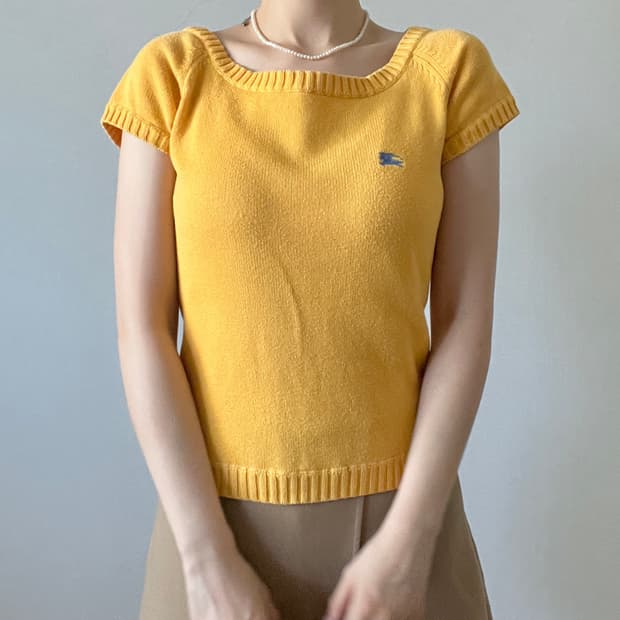 BURBERRY cotton Knit ( Blue Label )