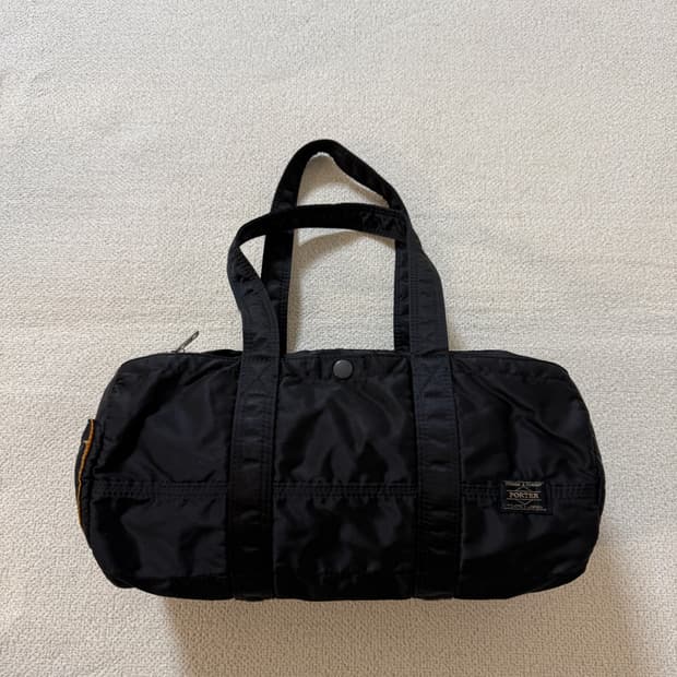 PORTER 포터 탱커 더플백 L 블랙 보스턴백