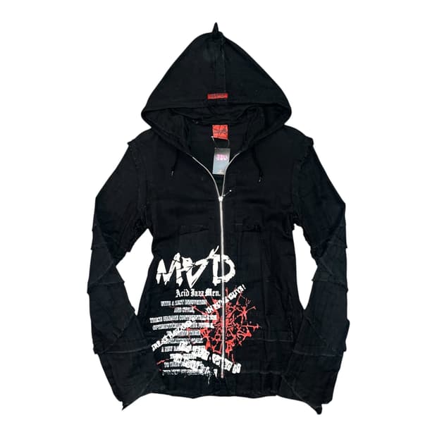 MAD PUNKS 매드펑크 그런지 후드집업 펑크y2k갸루