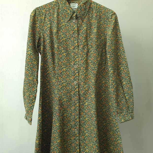 빈티지 로라애슐리 코듀로이 원피스 (UK10)