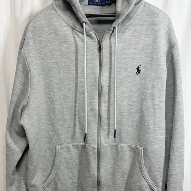 no.134 폴로 랄프로렌 그레이 후드집업 xxl