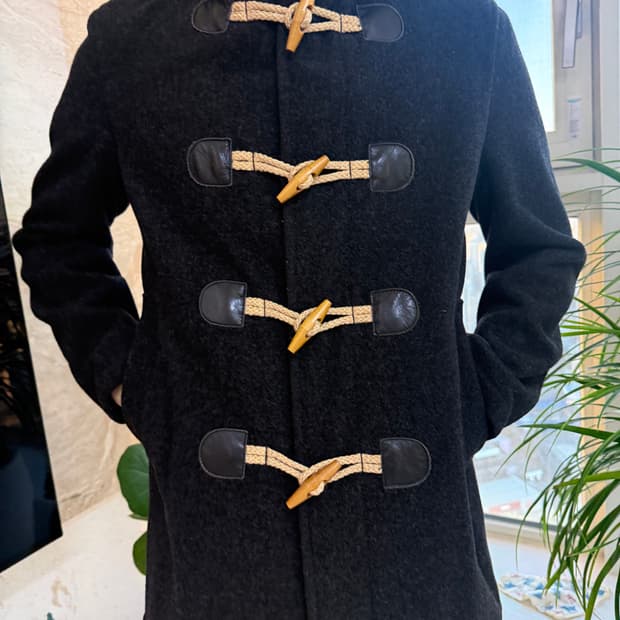 꼼데가르송 옴므 더플 코트 떡볶이 코트