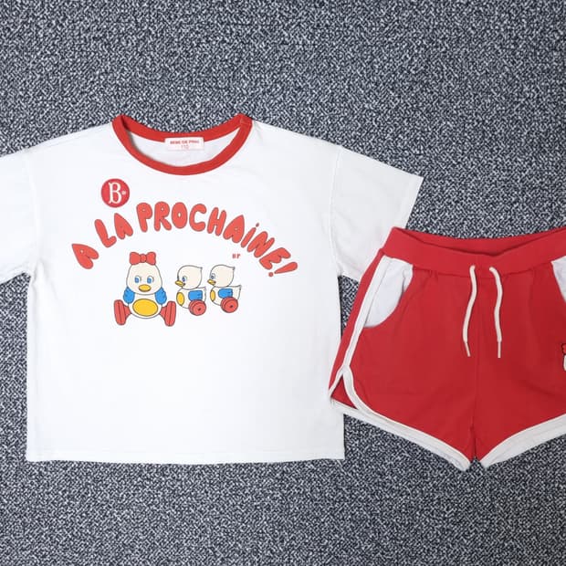 [무료배송][110]베베드피노 파미에카나드 여름 상하세트