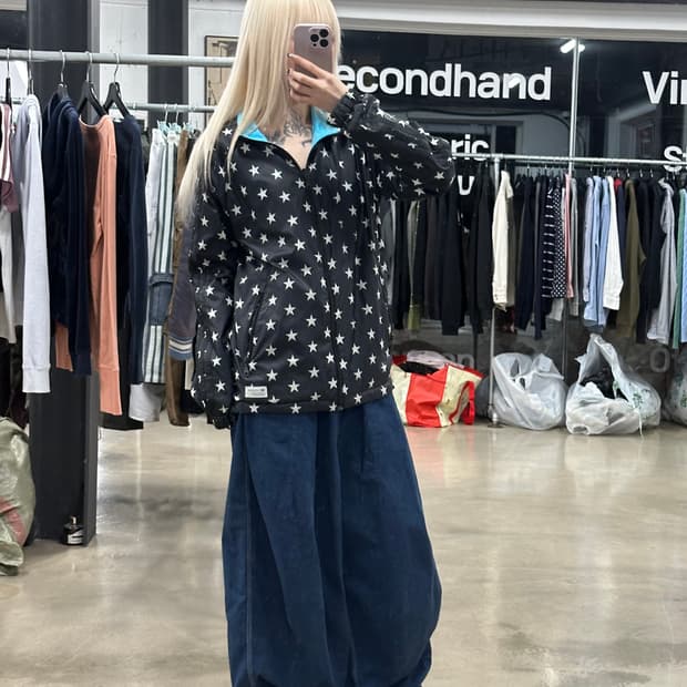 아디다스 리버시블 스타 트랙탑 져지 자켓 바람막이