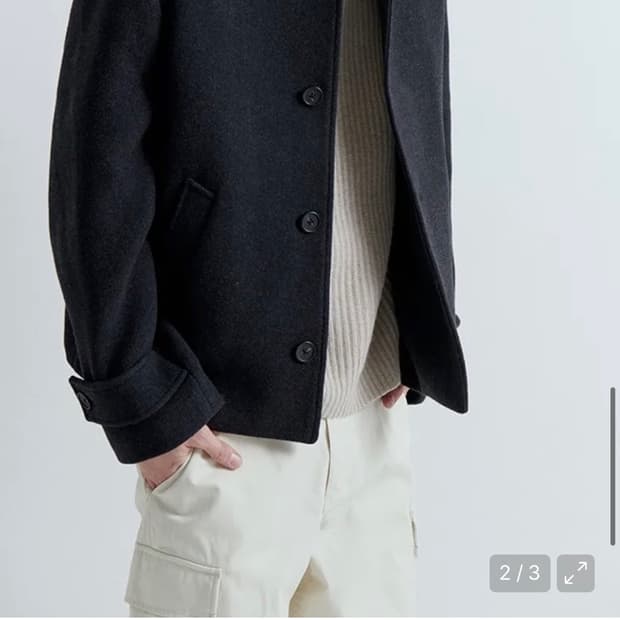 무신사 발마칸 숏코트 [L] 미사용 새상품