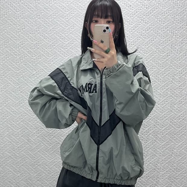 빈티지 미군 US ARMY IPFU 바람막이 자켓 110 C12855