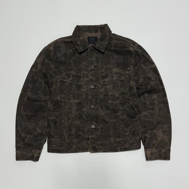 폴로 랄프로렌 덩가리 카모 데님자켓 