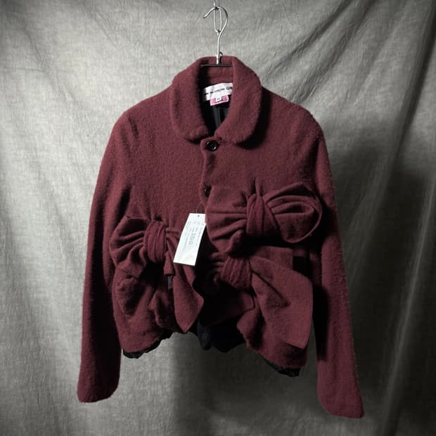 Comme des Garçons Girl Ribon Wool Jacket