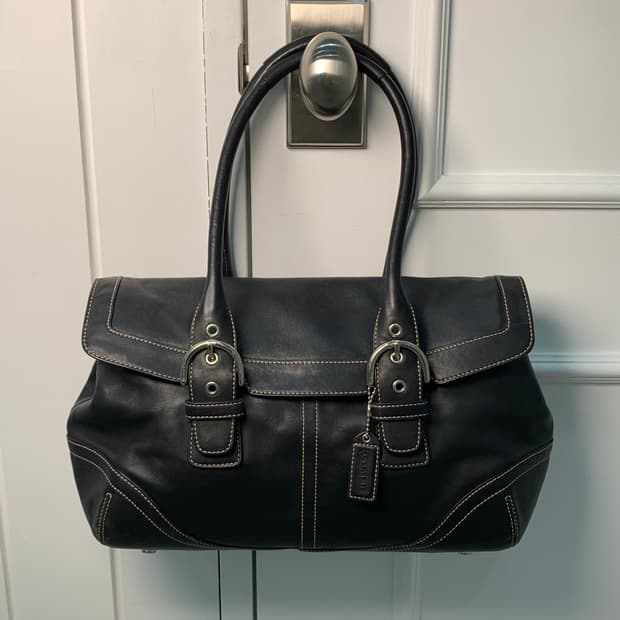 대장템 🖤 Coach 블랙 숄더백