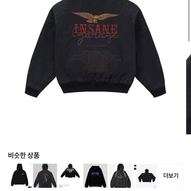 인세인 개러지 후드