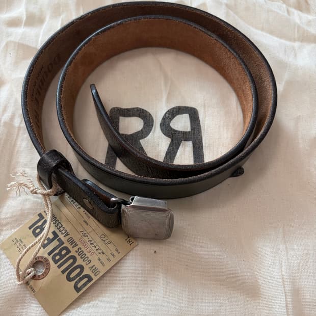 RRL 더블알엘 빈센스 벨트 블랙 30
