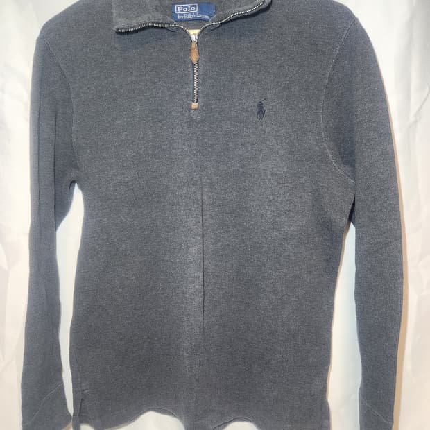 폴로 랄프로렌 하프집업 다크그레이 M