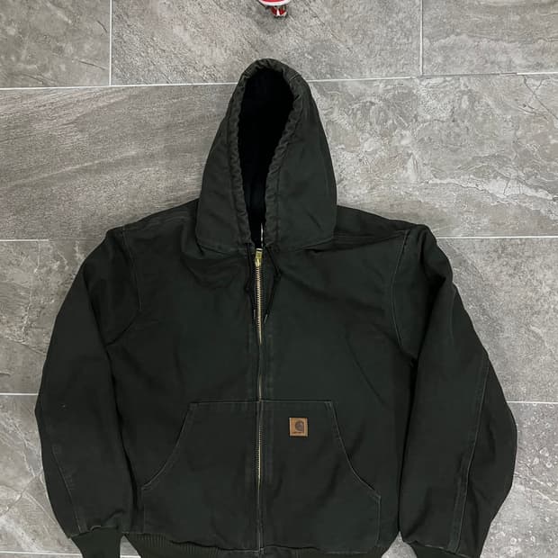 (L) 칼하트 덕 액티브 후드자켓 J130 MOS 모스그린