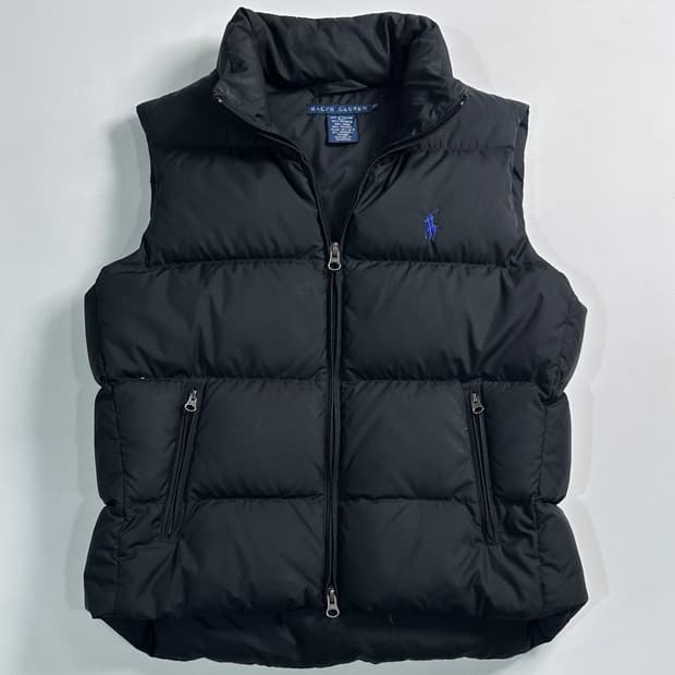 로렌 랄프로렌 블랙 다운 베스트  