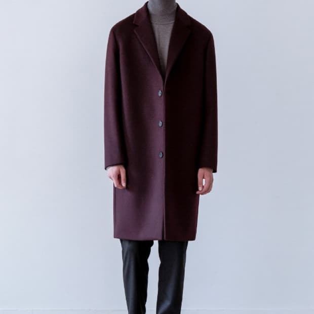 인사일런스 SOLIST 오버사이즈 캐시미어 코트