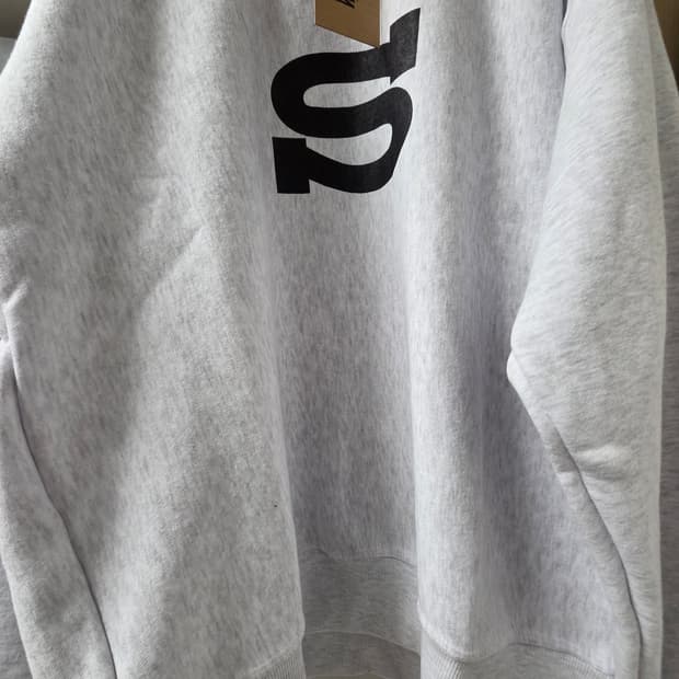 스투시 기모 맨투맨 xl 