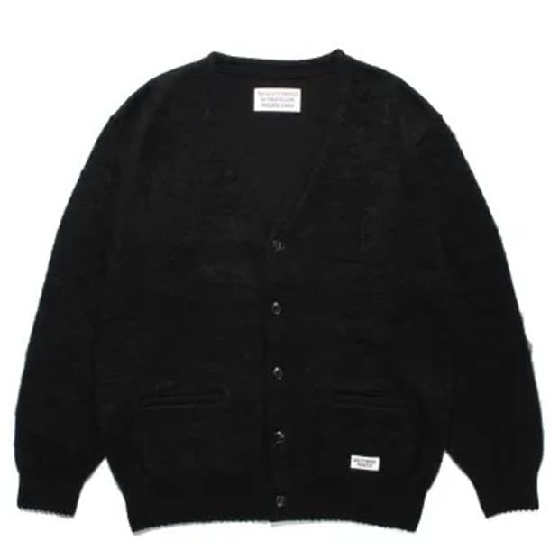 [M]와코마리아 모헤어 가디건 블랙 23ss