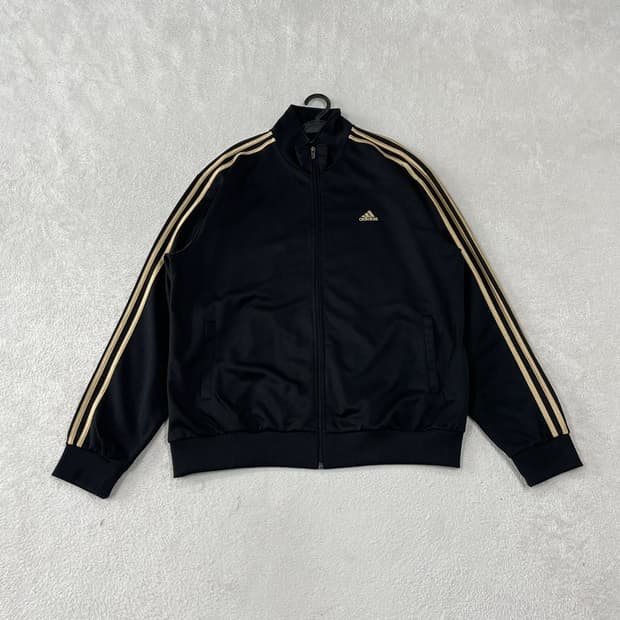XXL 아디다스 검금 블랙골드 져지 트랙탑 110 빅사이즈