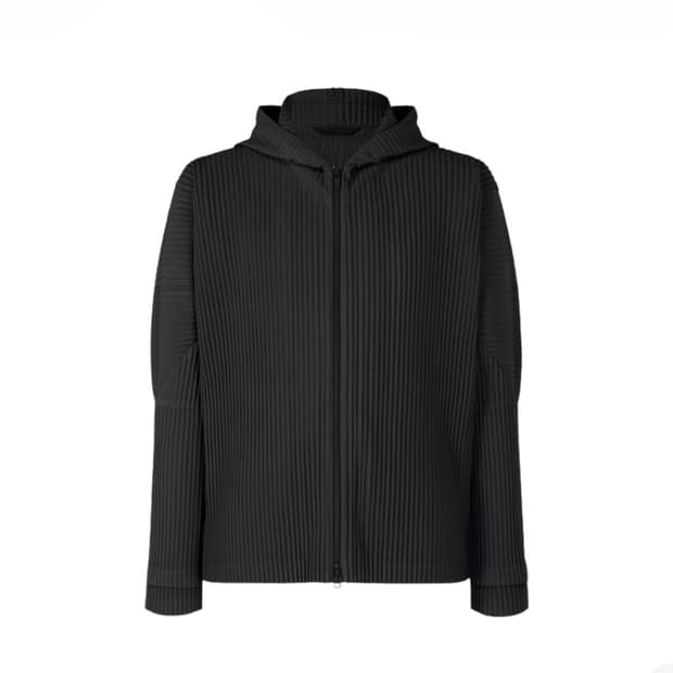 옴므플리세 MC 줄라이 후드집업