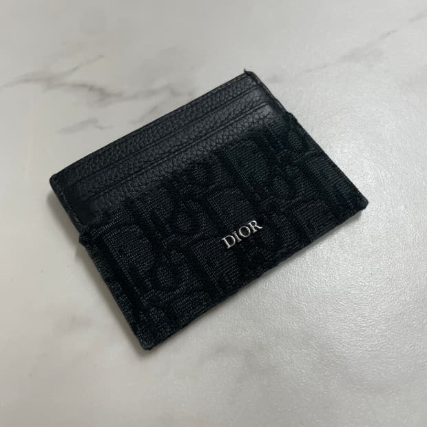 디올 정품 카드지갑