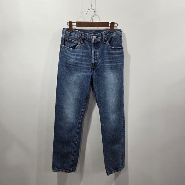 리바이스 501 빅E 프리미엄 중청 데님팬츠 28/28