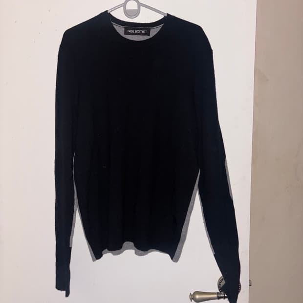 닐바렛 더블 컬러 니트