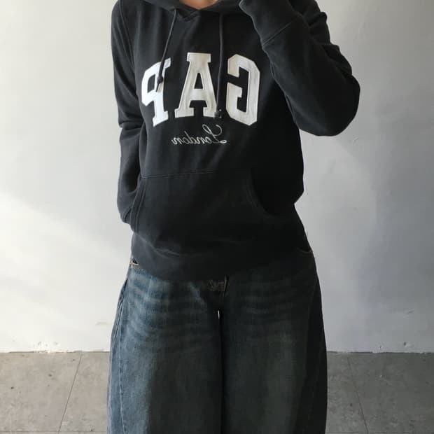 갭 빅스펠 후드티
