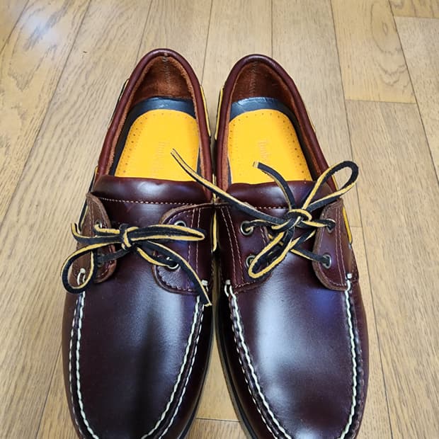 팀버랜드 보트 슈즈 브라운