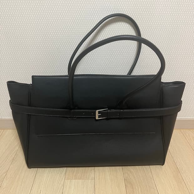 자라 벨트 토트백