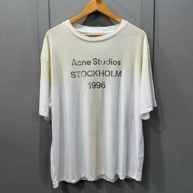 L 아크네스튜디오 Acne Studios 빈티지 반팔 티셔츠