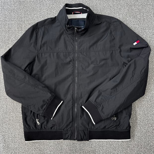 타미힐피거 봄버 자켓