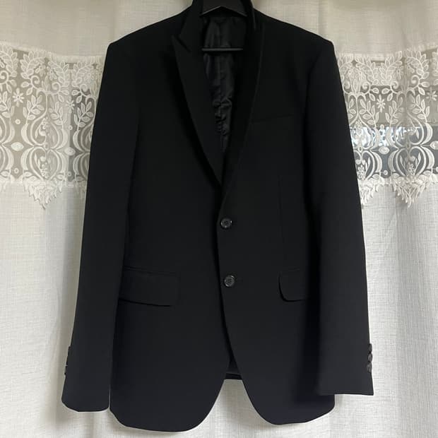 (핏 보장) Black homme shining blazer
