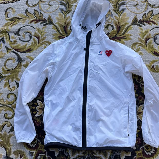 꼼데가르송 까웨 풀집업 자켓 S