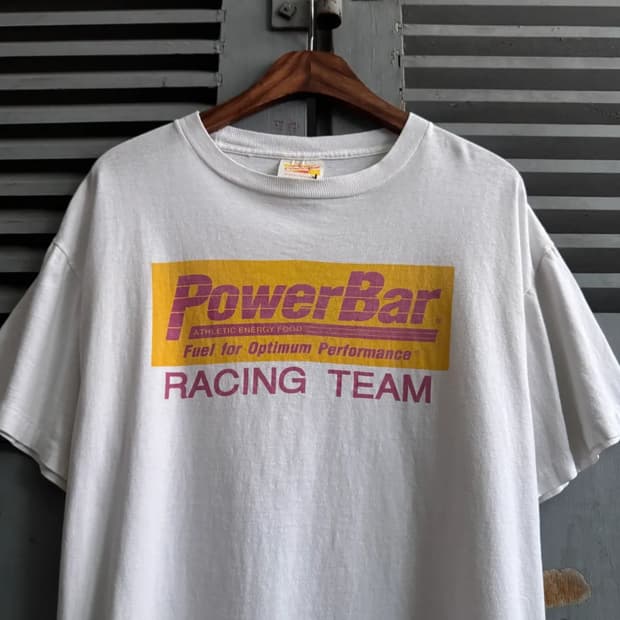 [L]90's Made in USA Power Bar 티셔츠