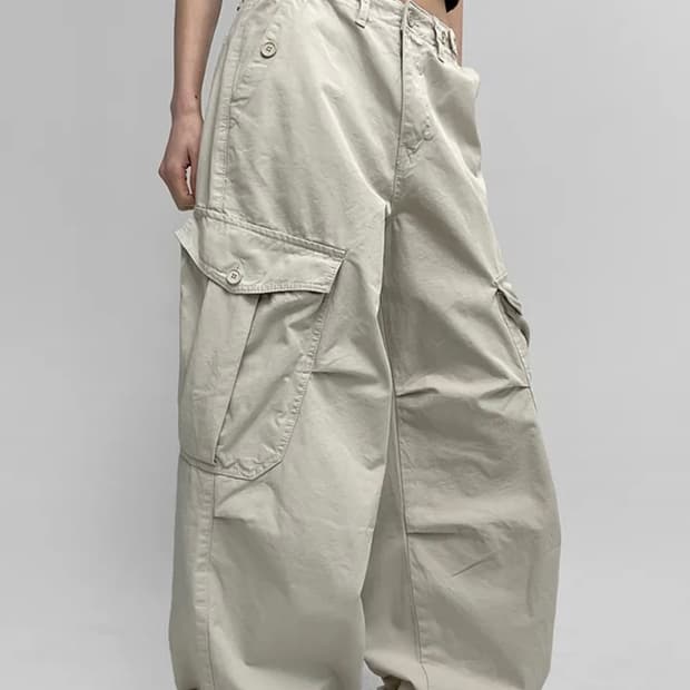 블랙업 캥크링 치노 비죠  카고팬츠 (Ootj 카고팬츠)