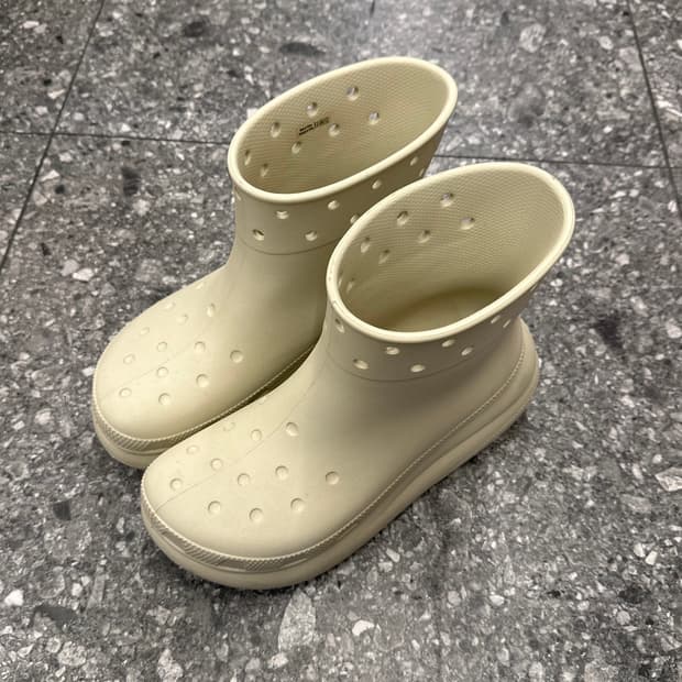 크록스 크러쉬 부츠 처분