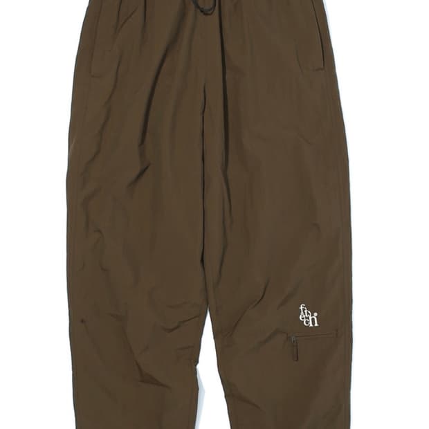 Fetchsunday ripstop track pants 브라운S 팝니다