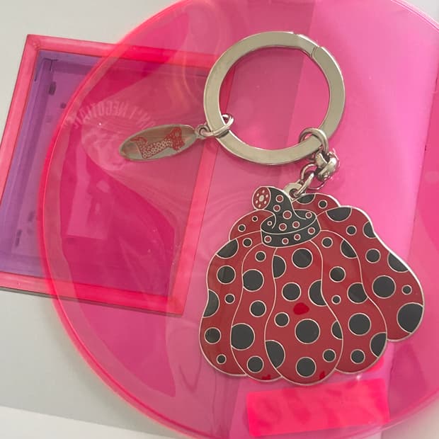 yayoi kusama 펌킨 키링 pumpkin keyring