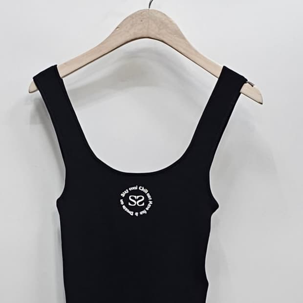 sandro 21SS 산드로 레이온 니트 슬리브리스 탑 / 여 1 (55