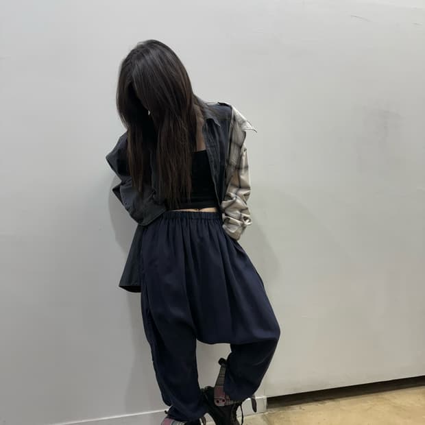 꼼데가르송 트리콧 사루엘 팬츠