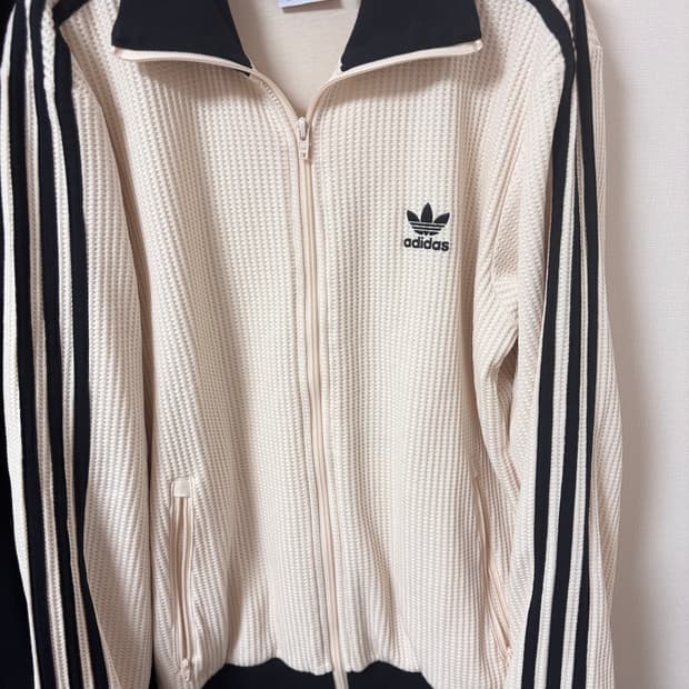 아디다스 와플져지 베켄바우어 트랙탑 원더 화이트 m