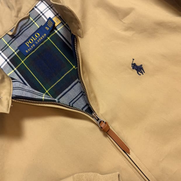 폴로랄프로렌 트윌자켓 바라쿠다 자켓 XL 베이지 바이스윙