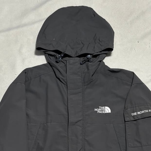 95 노스페이스 그레이 후드 바람막이
