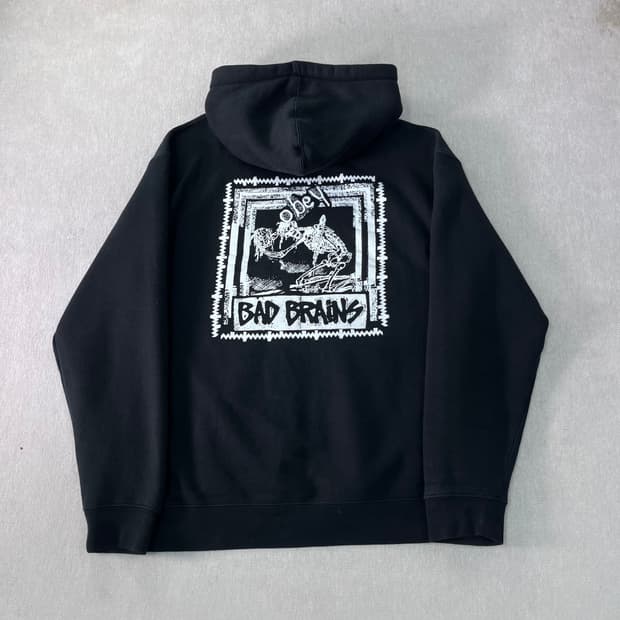 100 오베이 그래픽 후드티