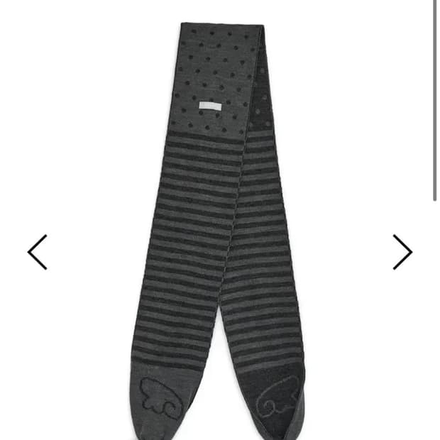 허그유어스킨 퐁퐁 머플러 차콜