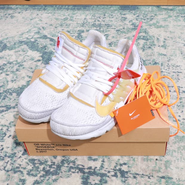 NIKE 나이키 오프화이트 에어 포스 1 로우 더 텐 260 나코탭