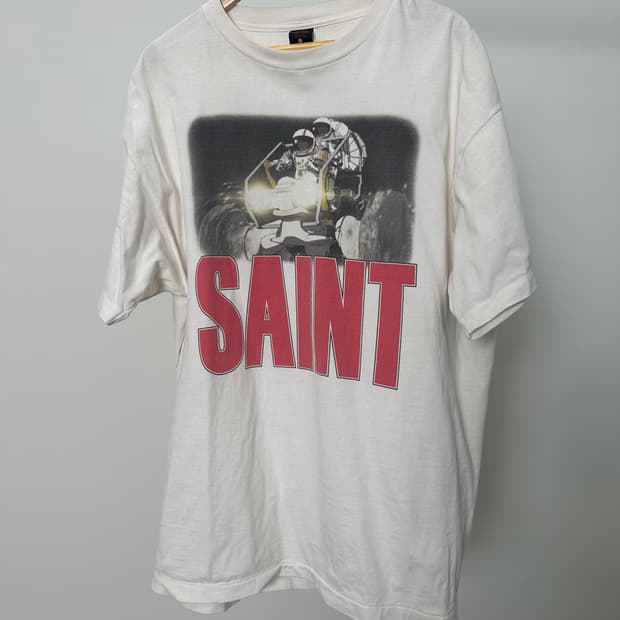 세인트 미카엘 x 프리덤 S/S T-Shirt White 2XL