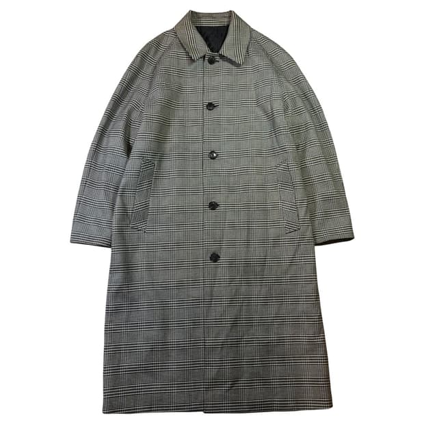 지오송지오 글렌체크 맥코트