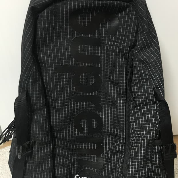 슈프림 24ss 백팩 블랙