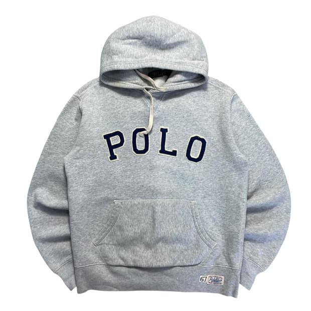 폴로 스펠 후드티